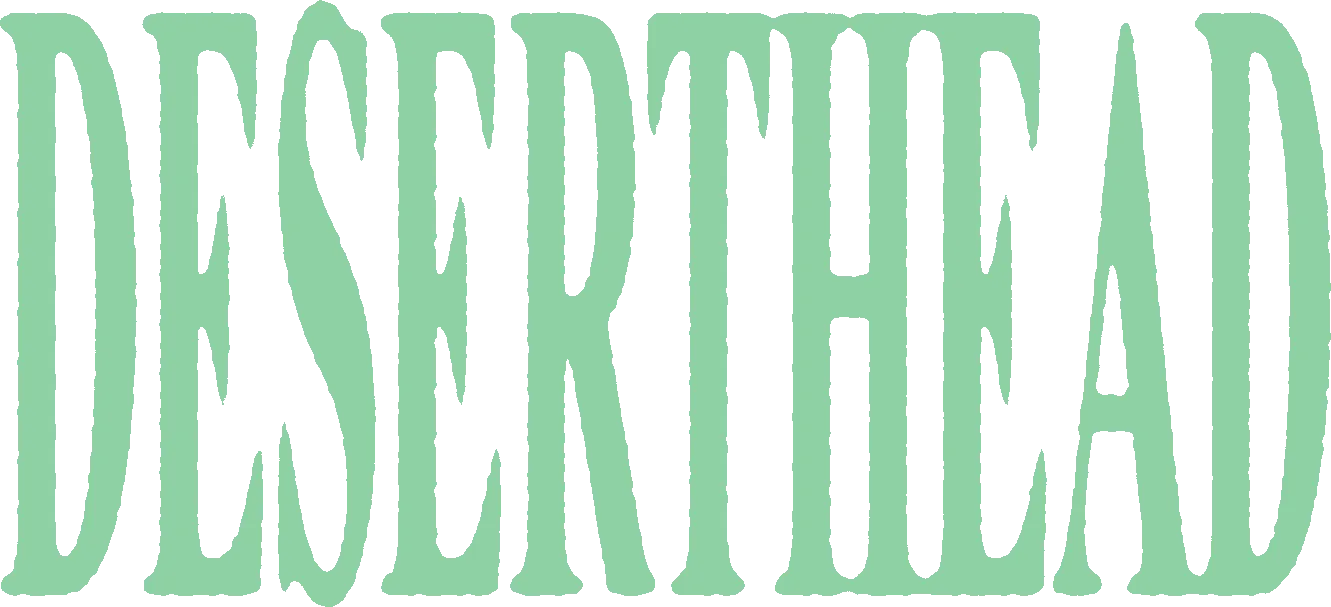 DESERTHEAD green Banner Logo